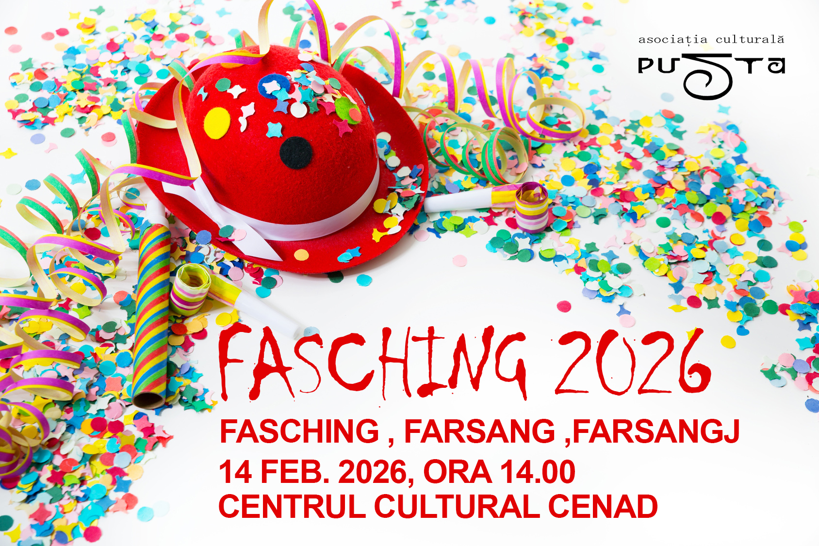 Fasching, Farsang, Farsangj 2026